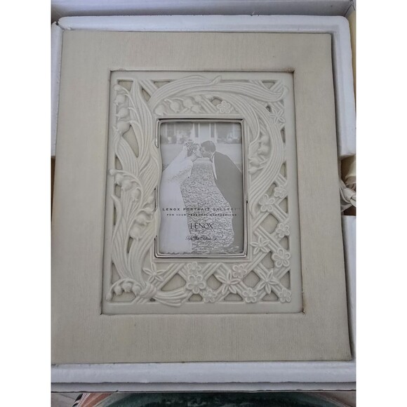 Wedding Promises Lenox 4x6 Wedding Album #6225882 -  Vtg 2004 - Picture 1 of 10